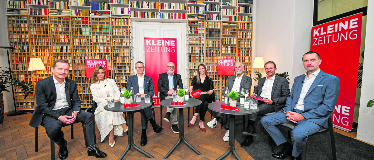 Beim Business Talk in Klagenfurt stand die finanzielle Eigenverantwortung im Fokus 