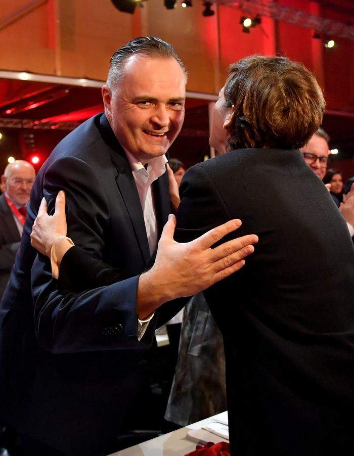 Ein Bild aus besseren Zeiten: Als Rendi-Wagner 2018 SPÖ-Chefin wurde, unterstützte Hans Peter Doskozil sie dabei. 