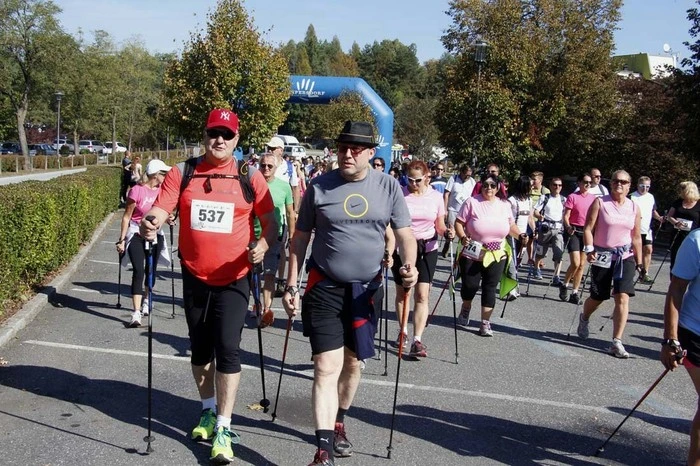 420 Nordic-Walker stellten das größte Starterfeld und gleichzeitig den größten NW-Bewerb der Steiermark.  