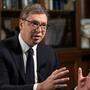 &quot;Wir wollen ein Teil von Europa sein&quot;, sagt der serbische Präsident Aleksandar Vučić