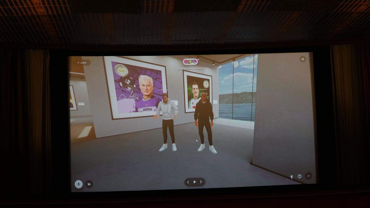 Herzog und Polster im Metaverse