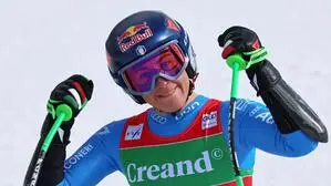 Sofia Goggia jubelte über den Sieg