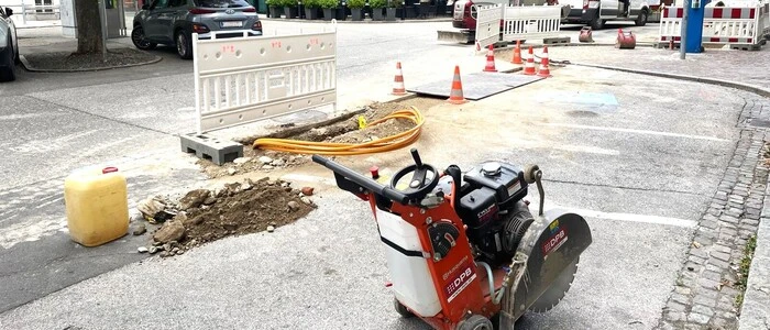 Am Bild ist eine Baustelle zu sehen