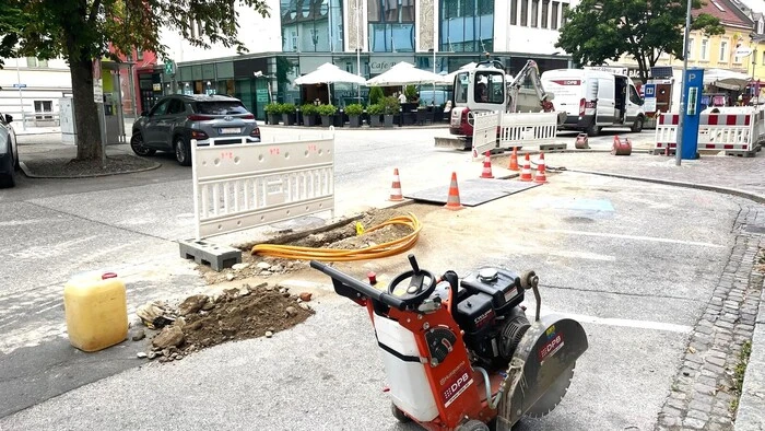 Am Bild ist eine Baustelle zu sehen