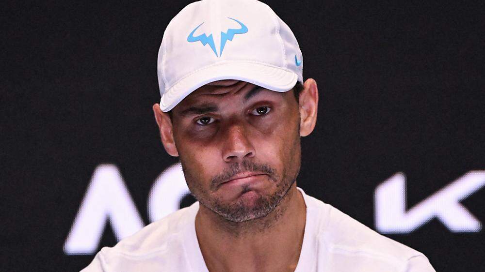 Rafael Nadal muss auch seinen Auftritt in Rom absagen