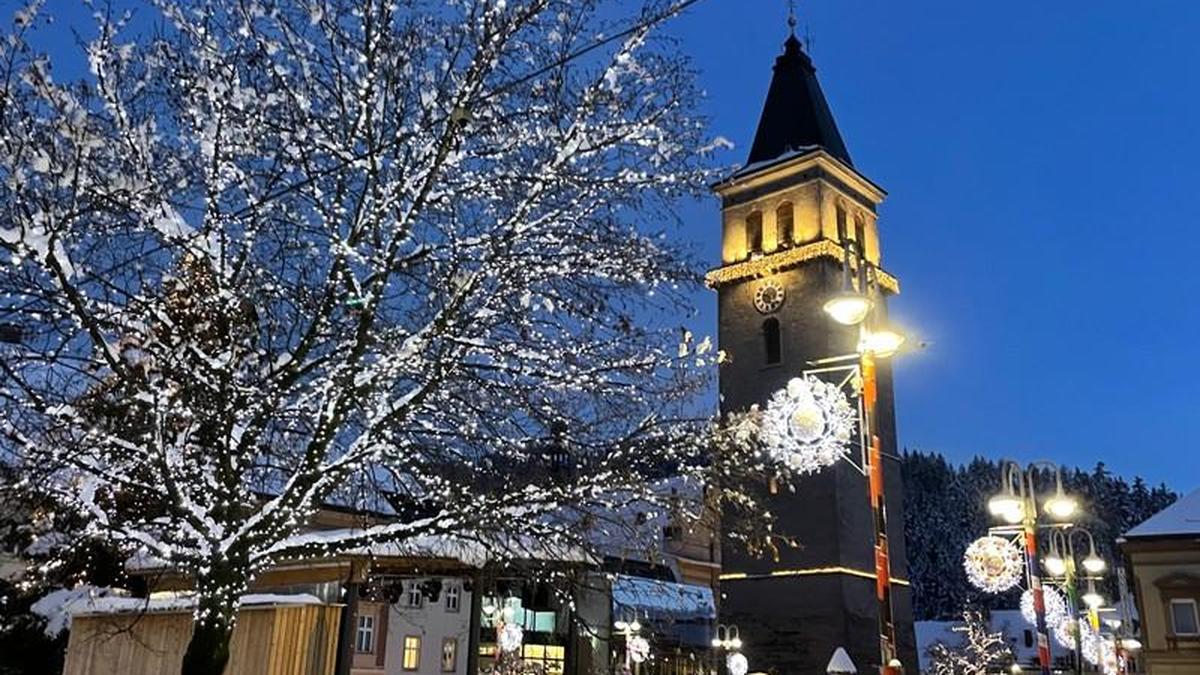 Glitzerndes Judenburg in der Vorweihnachtszeit (Archivbild)