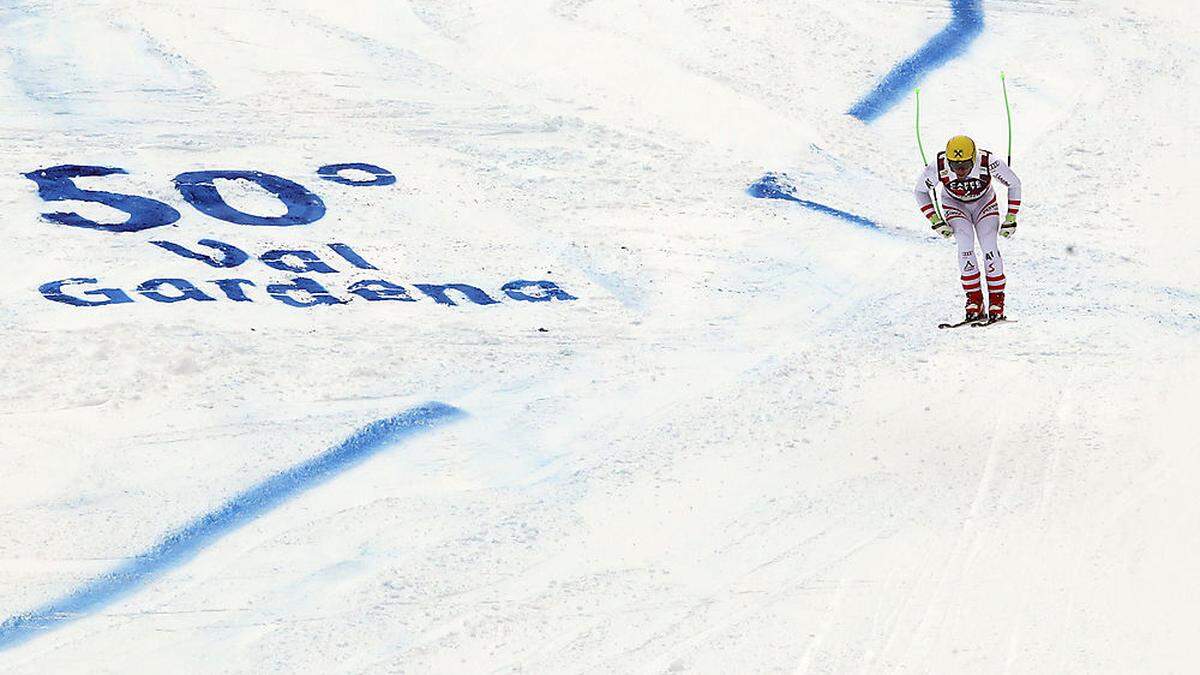 Max Franz will bei der 50. Auflage in Gröden zum Sieg springen 