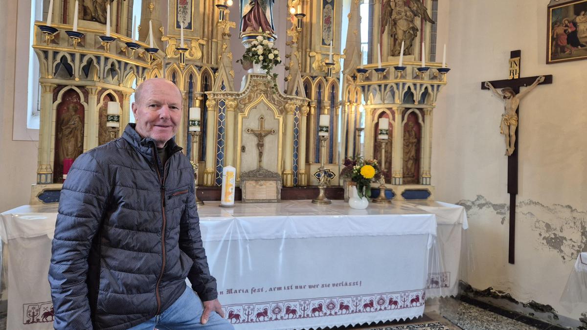 Franz Binder und seine Familie üben in diesem Jahr das Amt des Dorfrichters in Pitschgau, Gemeinde Eibiswald, aus