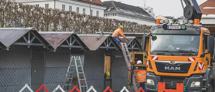 Der Rechnungshof prüfte die Beschaffung von WC-Containern für den Klagenfurter Christkindlmarkt