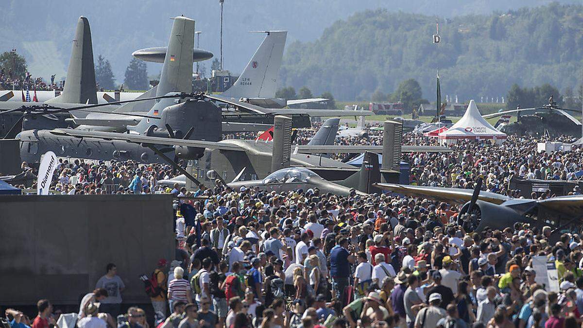 Die Airpower 2016 war ein Zuschauermagnet