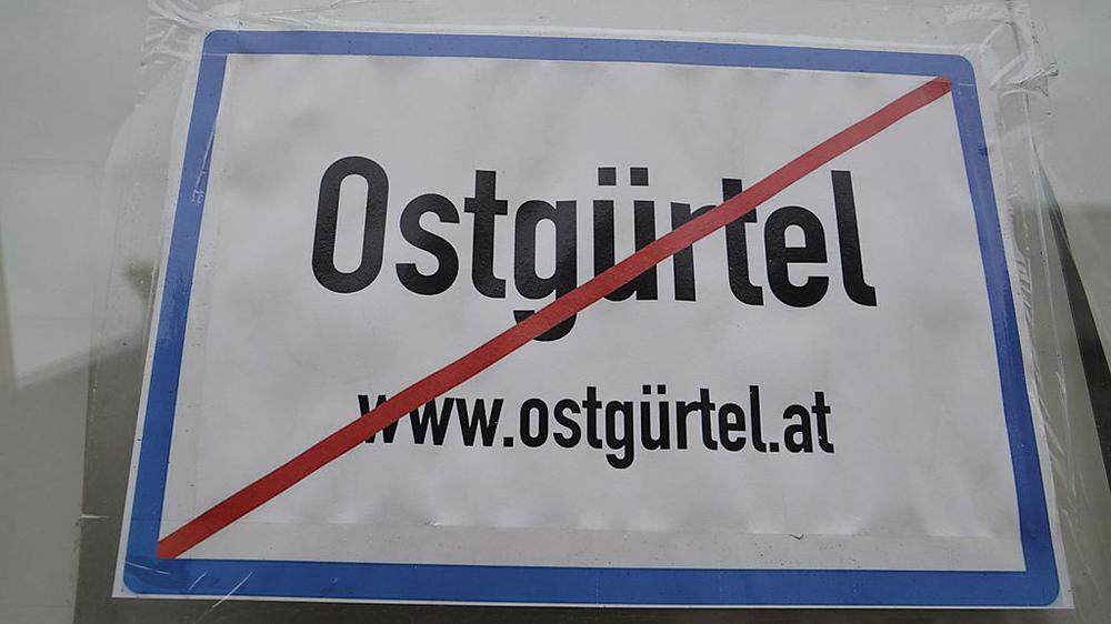 Protest gegen Ostgürtel-Pläne