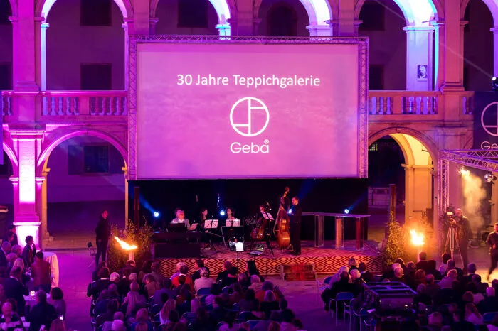 ... denn die Grazer Teppichgalerie Geba feierte ihr 30. Jubiläum.