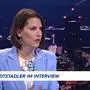 Ministerin Karoline Edtstadler bei Puls24: "Manchmal muss man in der Politik zuspitzen".
