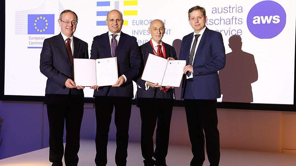 96 Millionen Euro EIF- und aws-Finanzierungen fuer innovative oesterreichische Unternehmen