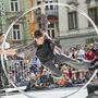 Die Akrobatik kommt bei Festival „La Strada“ mit Aufführungen in der Süd- und Weststeiermark nicht zu kurz