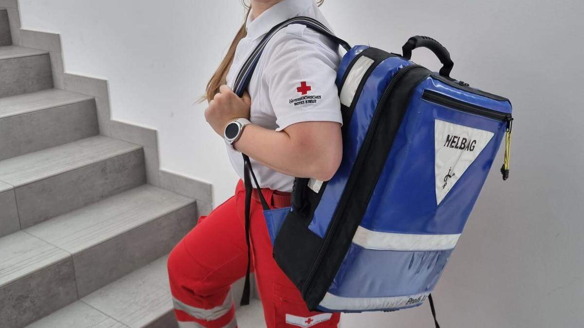 Seit 2017 ist Anna Zarfl beim Roten Kreuz
