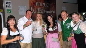 Ausgelassen gefeiert wurde beim Bockbieranstich in St. Margarethen an der Raab