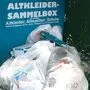 Die Säcke wurden bei der Entleerung des Altkleidersammelcontainers in Wies gefunden