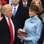 (FILES) US President-elect Donald Trump is sworn in as President on January 20, 2017 at the US Capitol in Washington, DC. Trump said on January 17, 2025 that his inauguration as US president on January 20 will be moved indoors due to expected freezing weather. Trump said he will deliver is inaugural address in the Rotunda of the US Capitol. (Photo by Mark RALSTON / AFP)