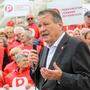 SPÖ-Pensionistenverband-Präsident Peter Kostelka im Juni vor dem Parlament