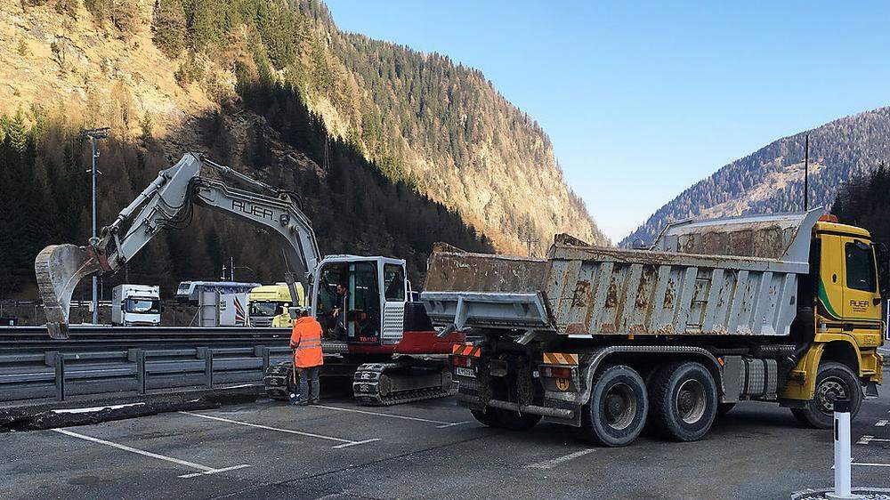 Die Bauarbeiten am Brenner haben begonnen