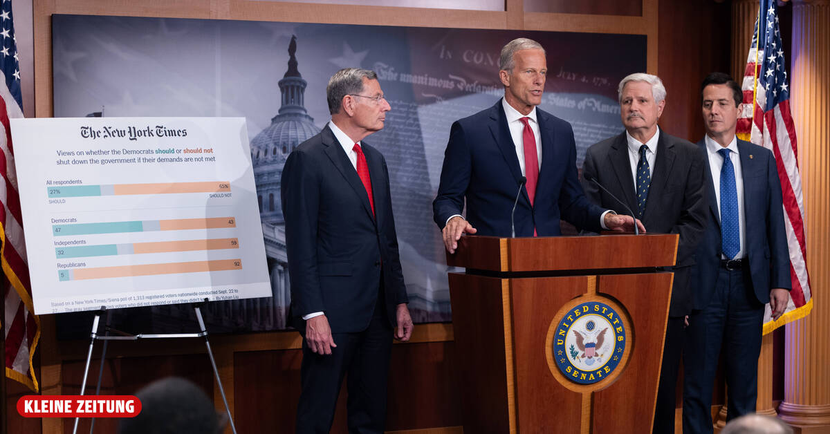 In den USA festgelegt: Keine Vereinbarung im Kongress: US -Beamte in “Shutdown”"