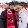 Ihnen gebührt die Poleposition auf den Schneetreppen: Michel und Nadine 