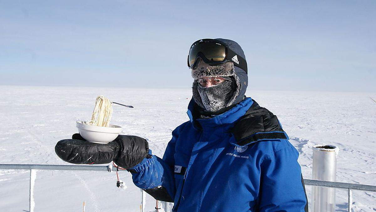 Einzige Österreicherin, die ein Jahr lang in der französisch-italienischen Südpol-Station „Concordia&quot; lebte und arbeitete