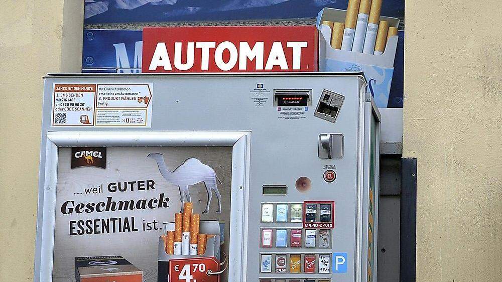 Ein Zigarettenautomant wurde gesprengt (Archivbild)