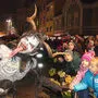 Beim Perchtenlauf in Leibnitz