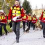 Auch die Rettungshundestaffel des Samariterbundes war bei der Übung in Finkenstein im Einsatz