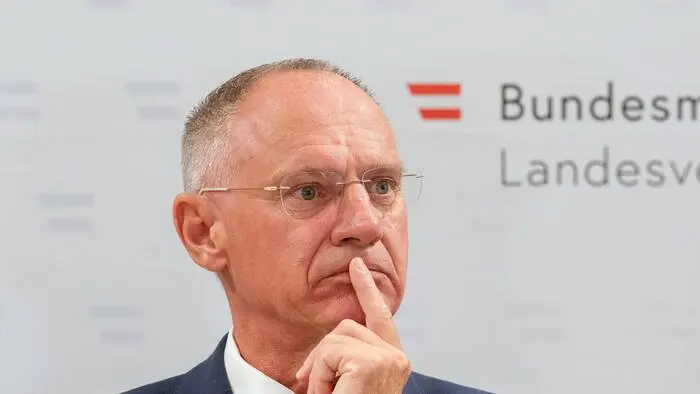 Innenminister Gerhard Karner (ÖVP)