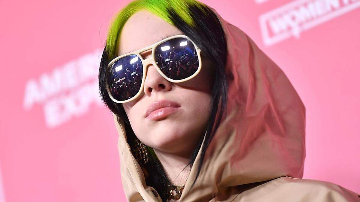 Fühlte sich am Beginn ihrer Karriere sehr verängstigt und unter Druck: Billie Eilish