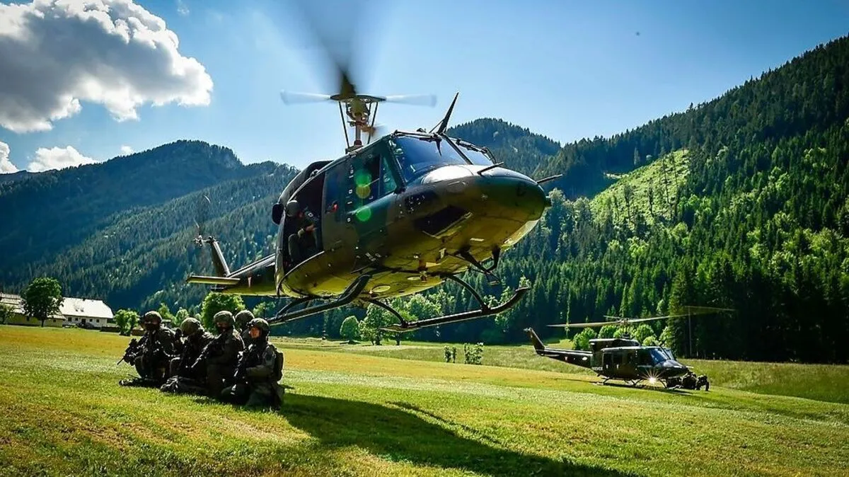 Die Übungen des Jägerbataillon 25 dauern bis Freitag an