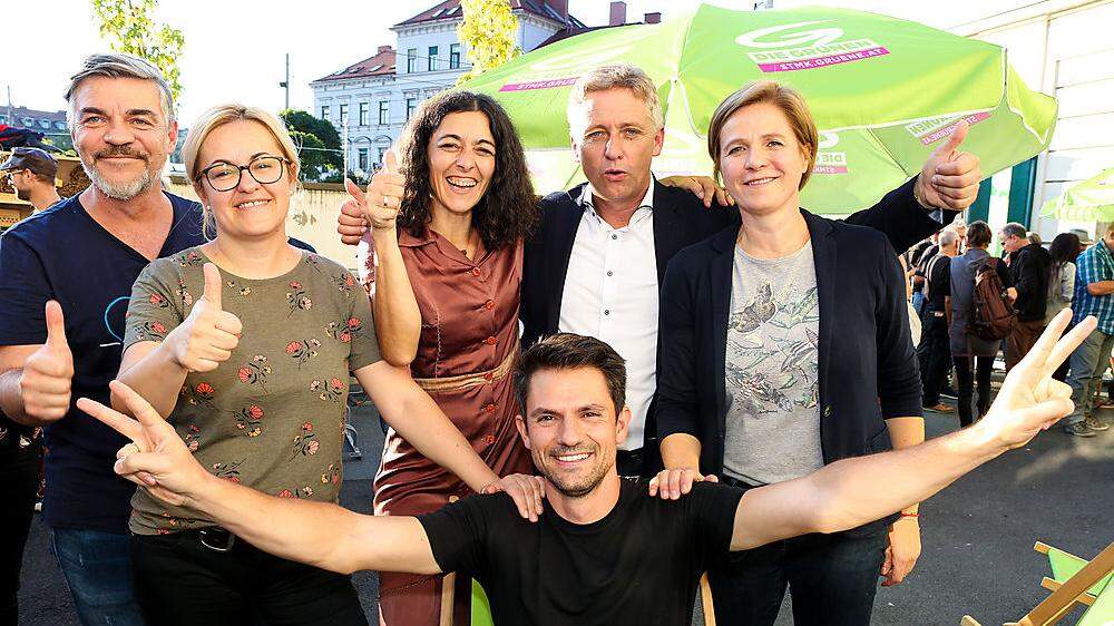 Die Wahlsieger in Graz: Die Grünen haben sich von sechs auf 25 Prozent gesteigert