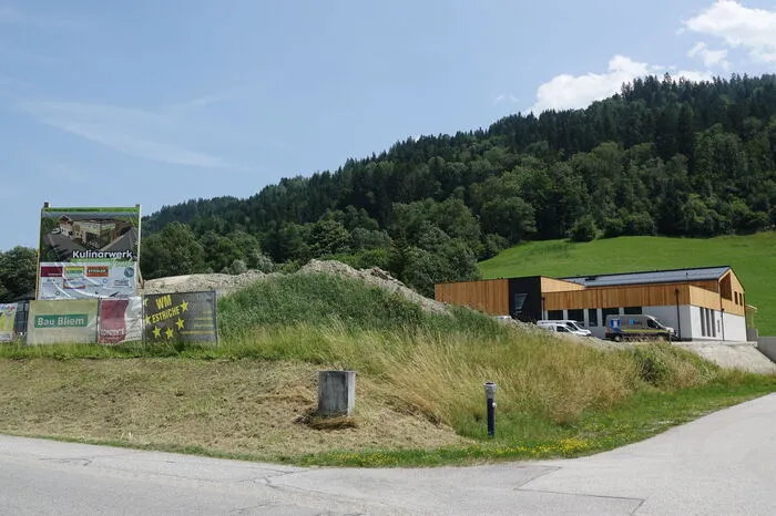 Momentan ist das Areal im Gewerbegebiet von Oberhaus noch eine richtige Baustelle