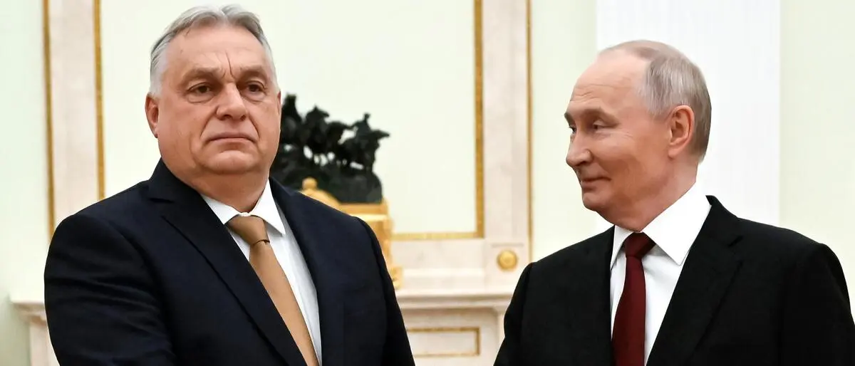 Viktor Orbán galt als Trojanisches Pferd Russlands in der EU (2025, Alexander Nemenov/Pool Photo via AP)