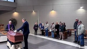 Das zweite Begräbnis fand am Dienstag statt
