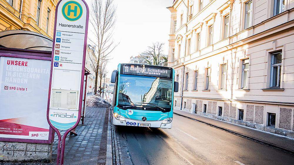 Busfahren in Klagenfurt wird in naher Zukunft zumindest nicht teurer
