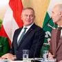 Vize-LH Manuela Khom, LH Mario Kunasek und Finanzlandesrat Willibald Ehrenhöfer