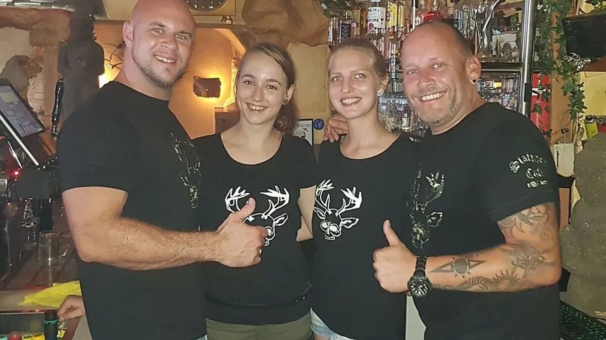 Das Team des Stainzer Cafés: Markus Oswald, Nina Pucher, Sofie Högler und Mike Simbürger (v.l.)