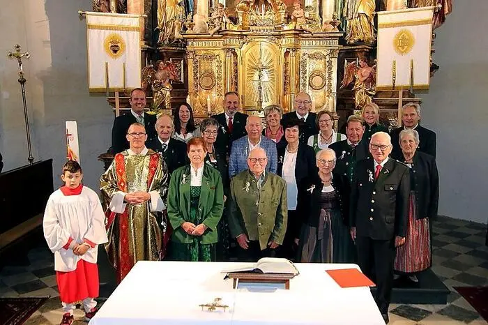 Der Kirchenchor Kainach trug zur feierlichen Gestaltung der Messe bei.