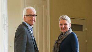 Gerhard Rüsch und Lisa Rücker verabschieden sich aus der Politik