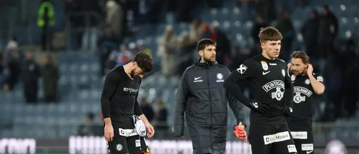 Enttäuschung bei Sturms Spielern