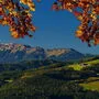 Die Hohe Veitsch leuchtet im Herbstlicht