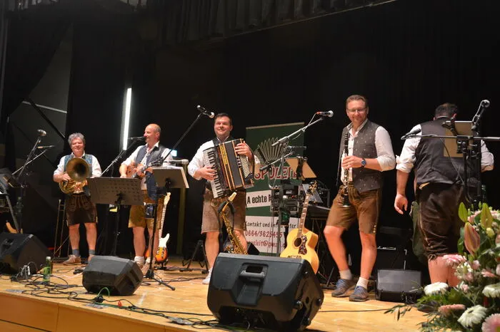 "Die Oberkrainer Spüleit" aus Niederösterreich sorgten für die musikalische Unterhaltung der Gäste...