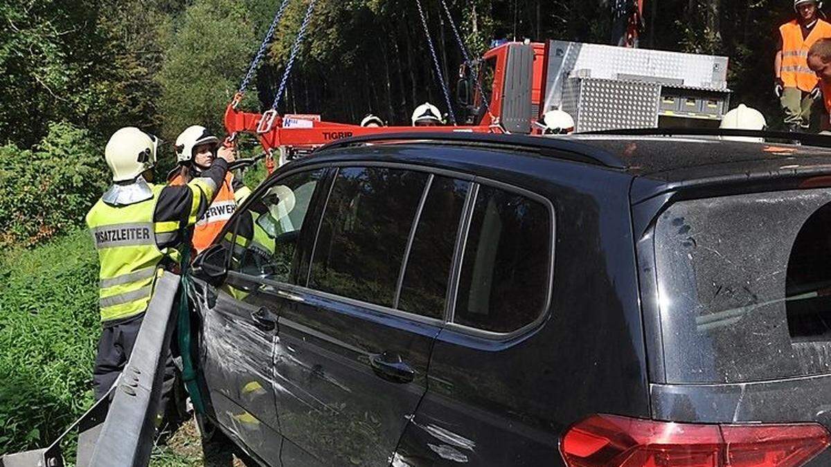 Der Unfall passierte in den Kremser Reihen in Fahrtrichtung Voitsberg