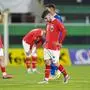 RIED,AUSTRIA,26.MAR.24 - SOCCER - UEFA European Under-21 Championship 2025, qualifiers, OEFB under-21 international match, Austria vs Cyprus. Image shows the disappointment of Yusuf Demir (AUT).
Photo: GEPA pictures/ Christian Moser