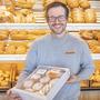 Peter Storfer betreibt die Großbäckerei Knusperstube
