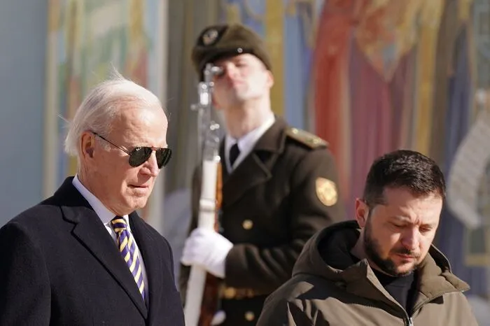 Biden kündigte ein neues Paket an Militärhilfe für die Ukraine im Volumen von einer halben Milliarde Dollar an.